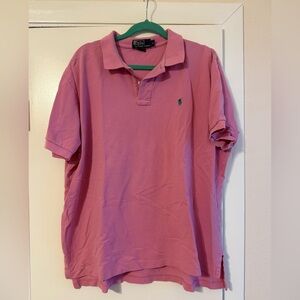 Ralph Lauren Men's Polo Shirt in Pink